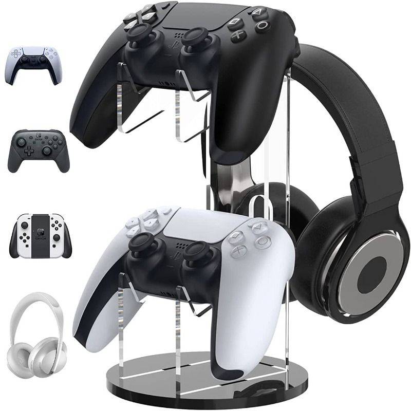 Universal Dual Controller Holder For Ps4 For Ps5 For Xbox One For Switch,  Controller Stand Gaming Accessories, - Temu Portugal